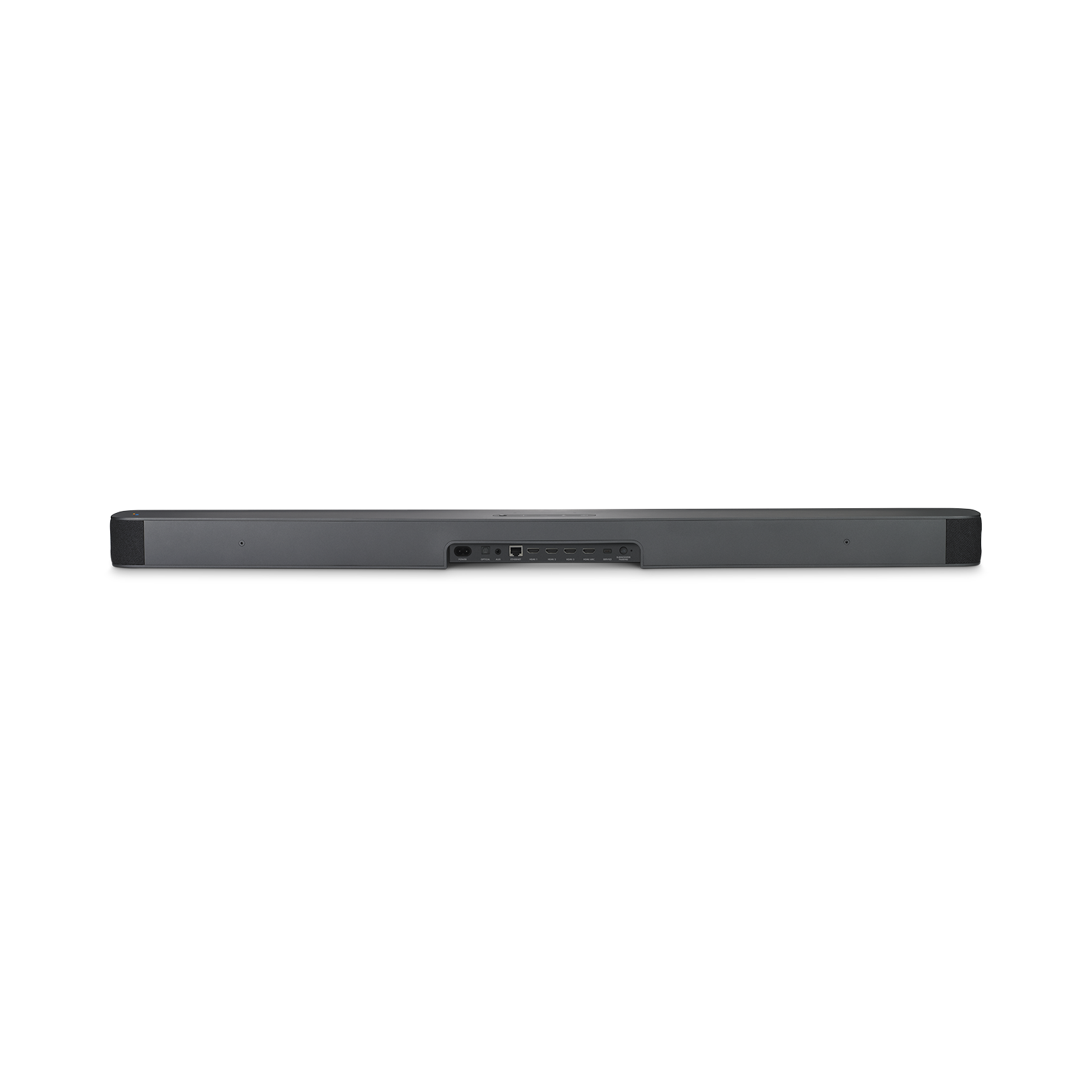 JBL Link Bar - Grey - Voice-Activated Soundbar with Android TV and the Google Assistant built-in - Back